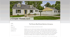 Desktop Screenshot of jcooperhomes.com